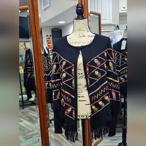 Cotton Cardigan One Sz Fits